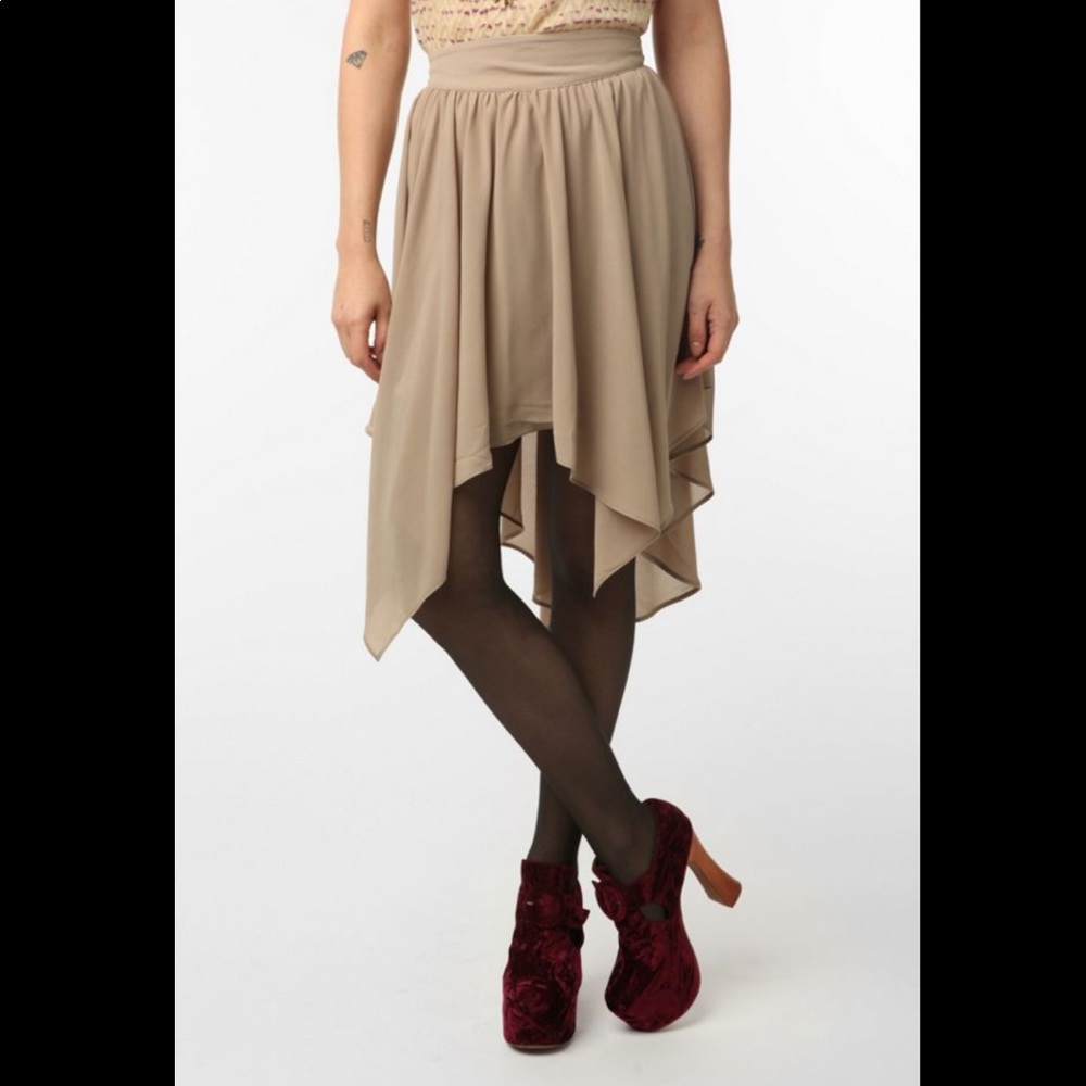 Staring at stars high low fairy skirt